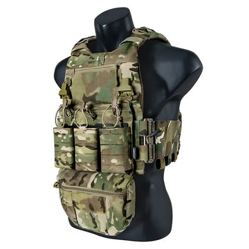 Gilet porte plaque militaire MOLLE
