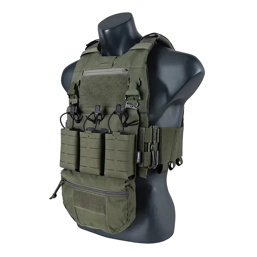 Gilet porte plaque militaire MOLLE